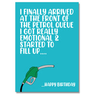 Petrol Shortage Fill Up Card